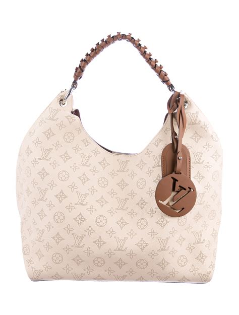 louis vuitton carmel bag review|louis vuitton mahina carmel bag.